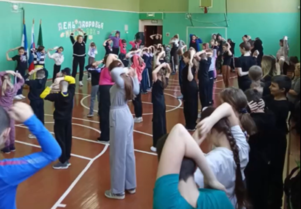 Спортивный праздник во Всемирный день здоровья.